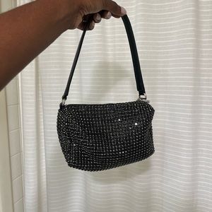 Crystal mini handbag